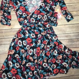 Paisley Raye Wrap Dress & Kimono